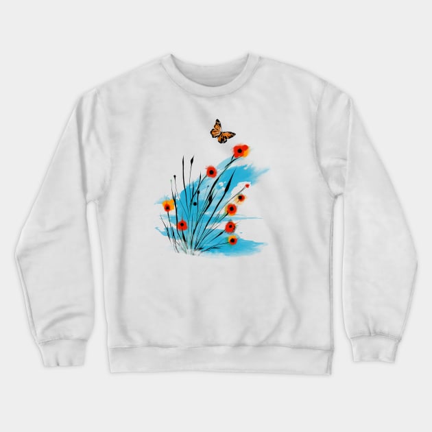 blooming Crewneck Sweatshirt by kharmazero